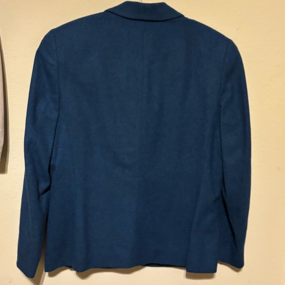 Pendleton Classic Blue Blazer Size 8 Pockets - image 6